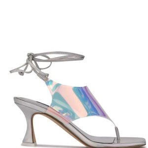 Nine West Popi Ankle Wrap Tacón | 913WTKMHJ