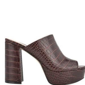Nine West Ravyn Plataforma Tacón Sandals | 071FKQSXU
