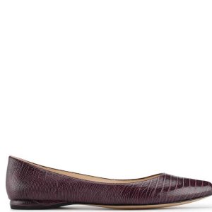 Nine West Speakup Almond Puntera Rojos Oscuro | 069VLUWHZ