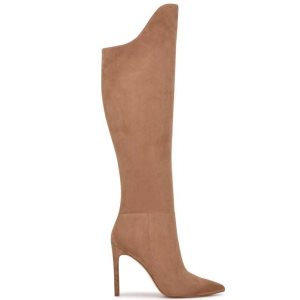 Nine West Teleena Tacón Marrom | 487COJTAF