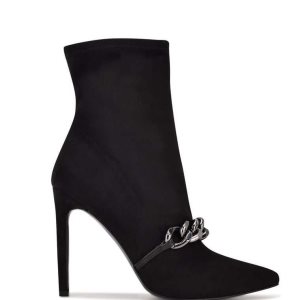 Nine West Timbaa Vestido Bootie Negros | 217WGAYQS