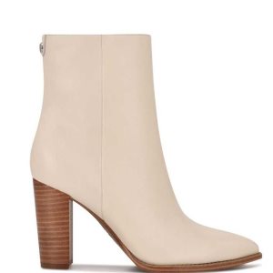 Nine West Tryme 9x9 Tacón Blancos | 248VUXWEJ