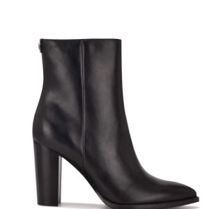 Nine West Tryme 9x9 Tacón Negros | 751MEHRCJ