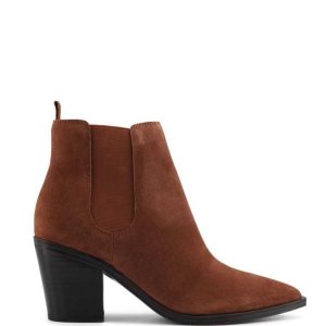 Nine West Wyllis Block Heel Marrom Oscuro | 305MDRSJP
