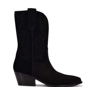 Nine West Yodown Western Negros | 902ZIVBSL